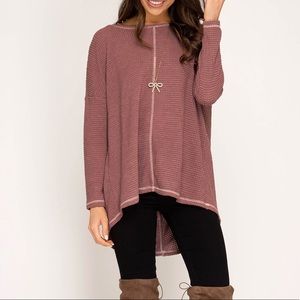 Open back Thermal Long Sleeve Top